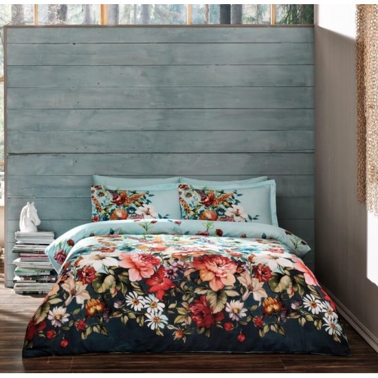 Lenjerie TAC pat dublu, Lumina Digital (Bumbac Satin Deluxe)