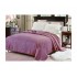 Pătură pufoasă Premium, model embosat cu pătrățele, 200x220cm Lila