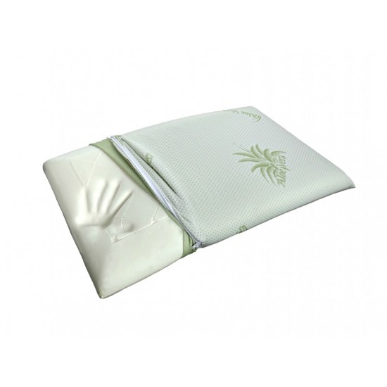 Perna ortopedica Memory cu Aloe Vera 40x70