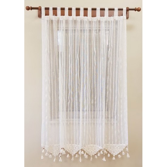 Perdea cu broderie PR005A